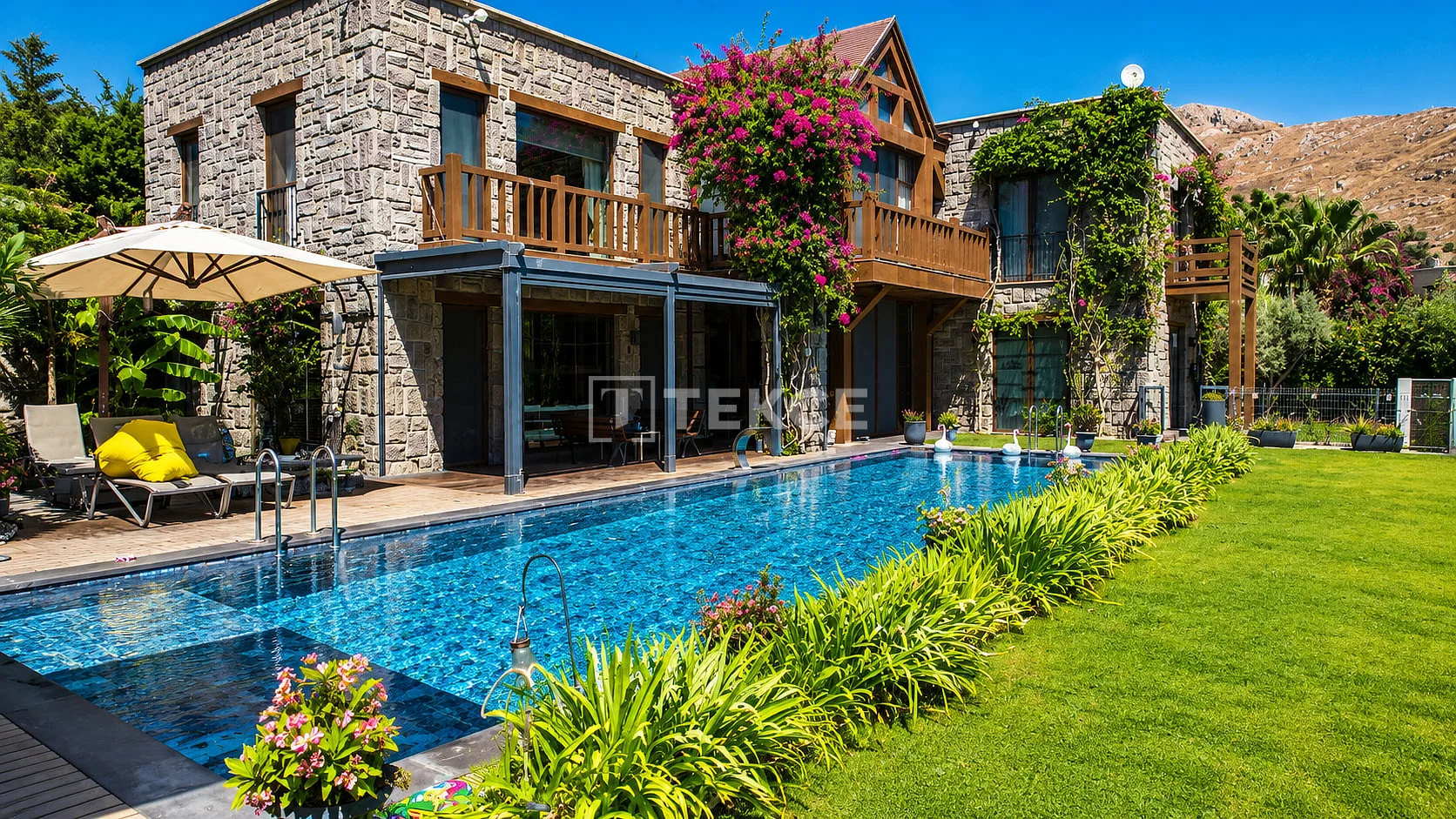 5-Bedroom Villa with Private Pool and Garden in Bodrum, photo 5