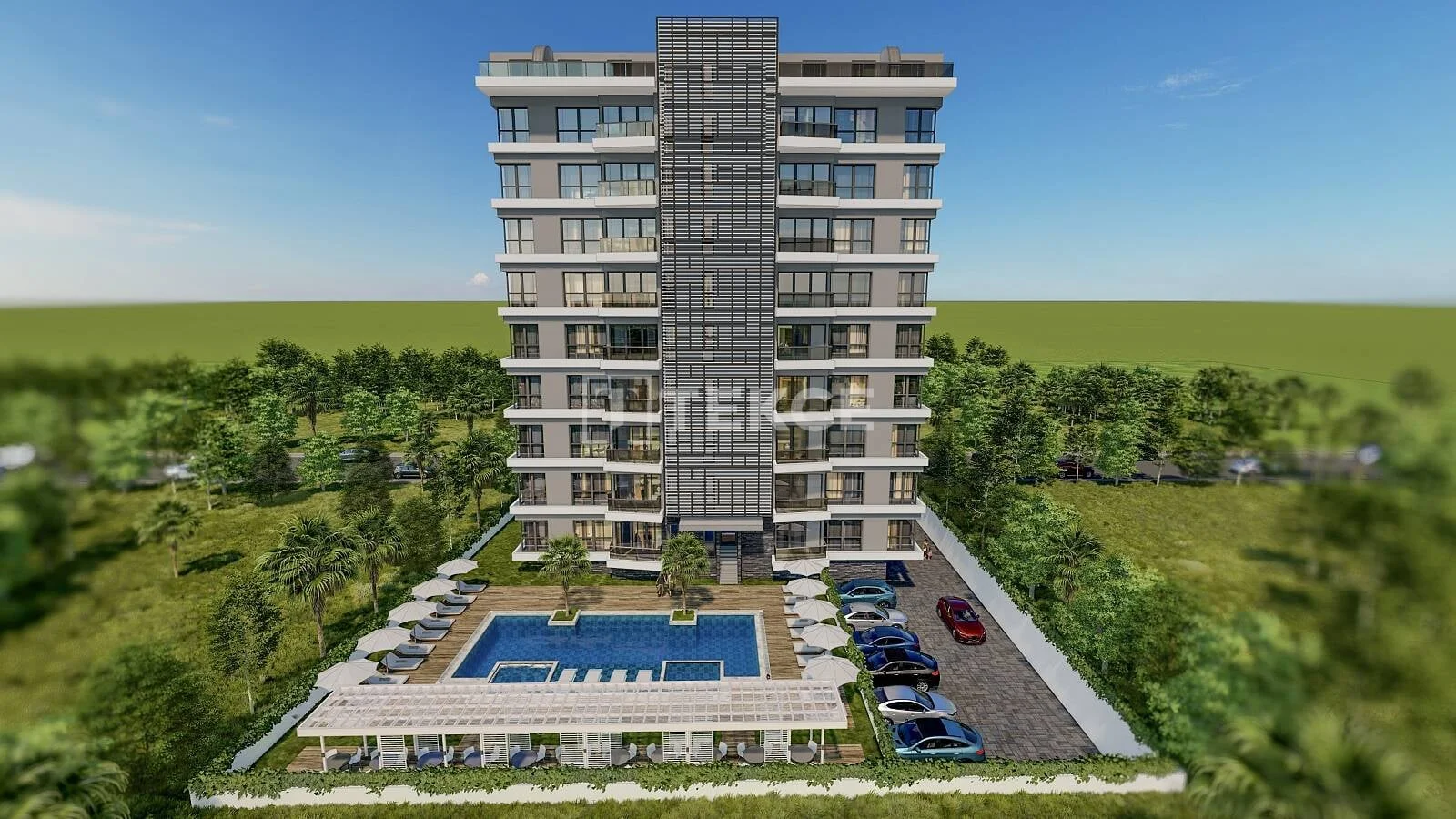 2-Bedroom Penthouse with Sea and Mountain Views in Mahmutlar, Alanya