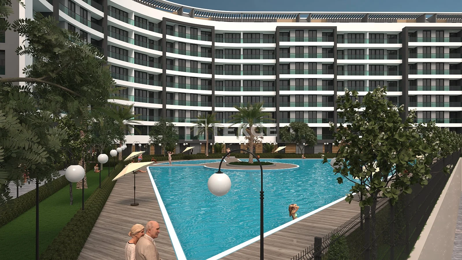 2-Bedroom Apartment with Panoramic Sea View in Kepez, Antalya
