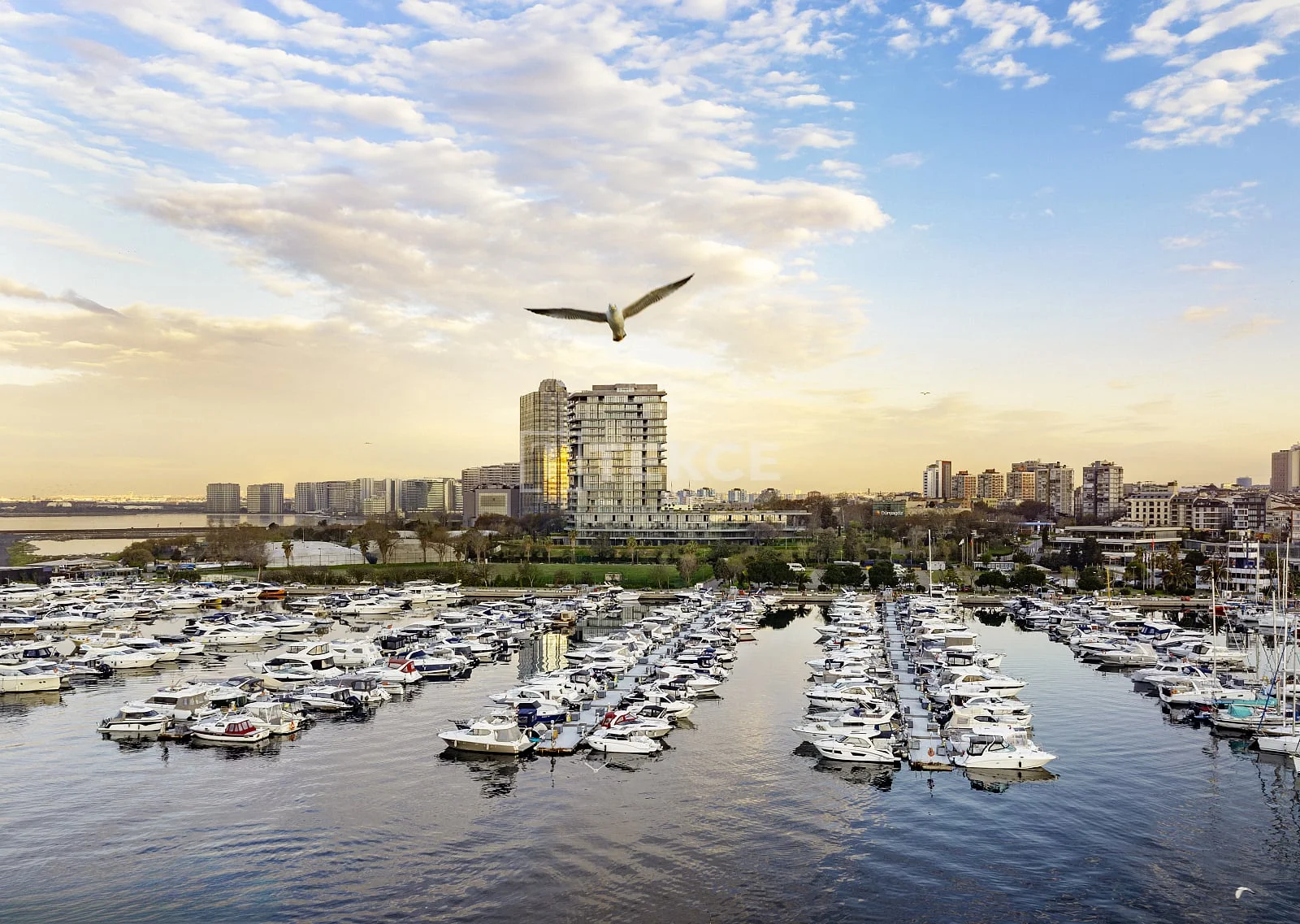 Квартира 4 комнаты (3 спальни) с видом на море в Бакыркёе, Стамбул, фото 5