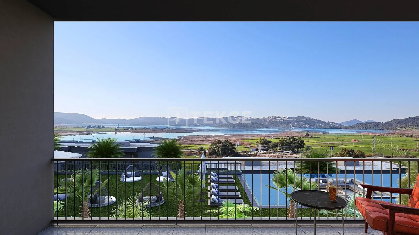 2-Bedroom Apartment with Lake View in Milas, Turkey, photo 3