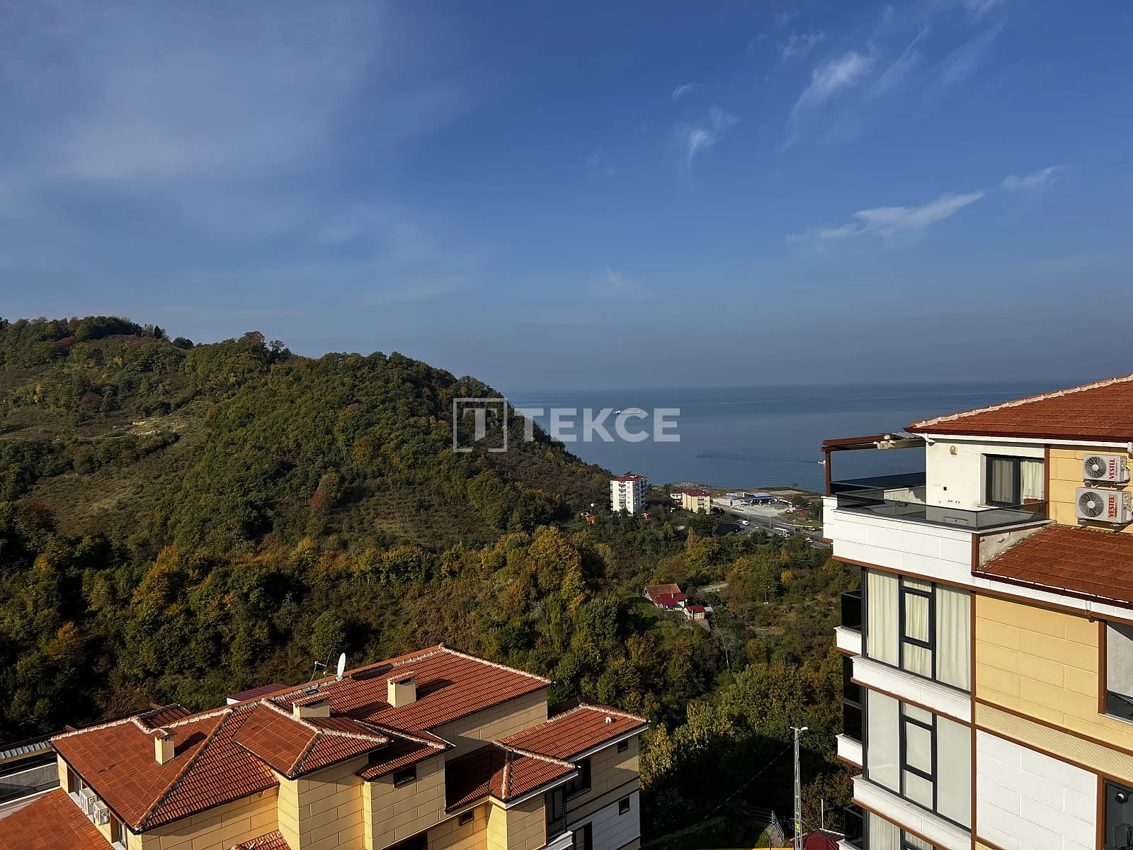 3-Bedroom Apartment with Sea and Mountain Views in Arakli, Rize