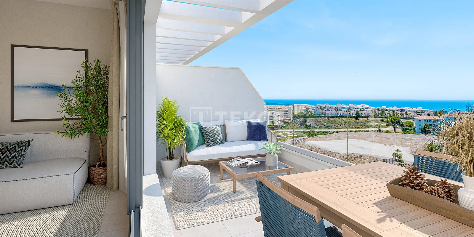 2-Bedroom Apartment with Sea View in Mijas, Costa del Sol, photo 3