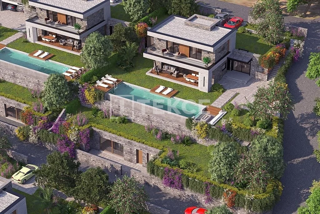 5-Bedroom Villa with Sea View and Private Pool in Bodrum, photo 4