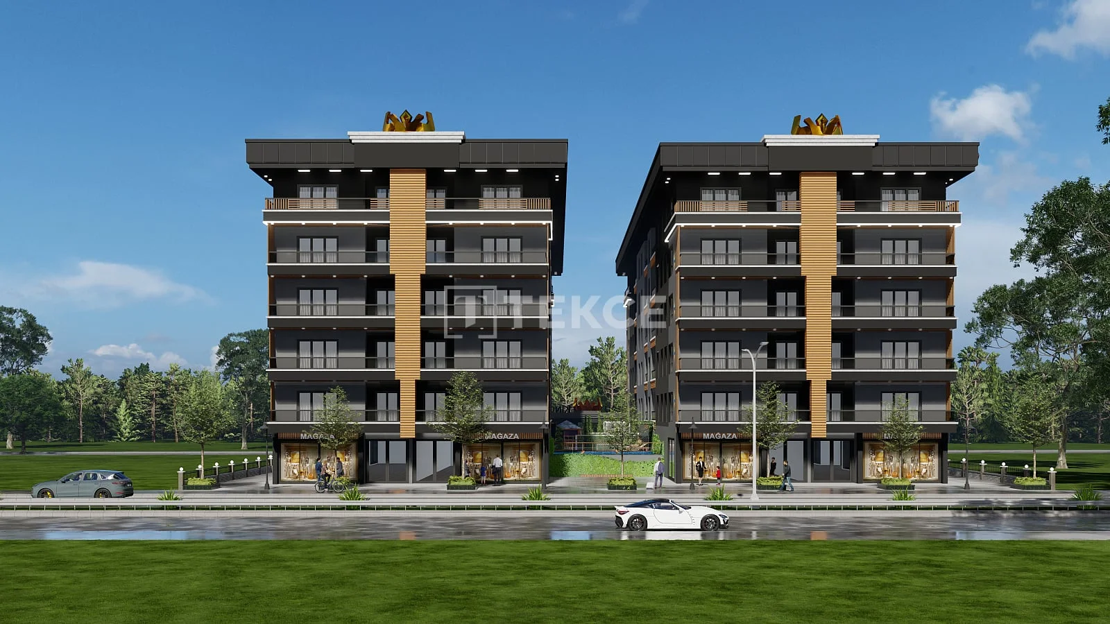 Commercial Space in New Building in Yalova, 41 m²