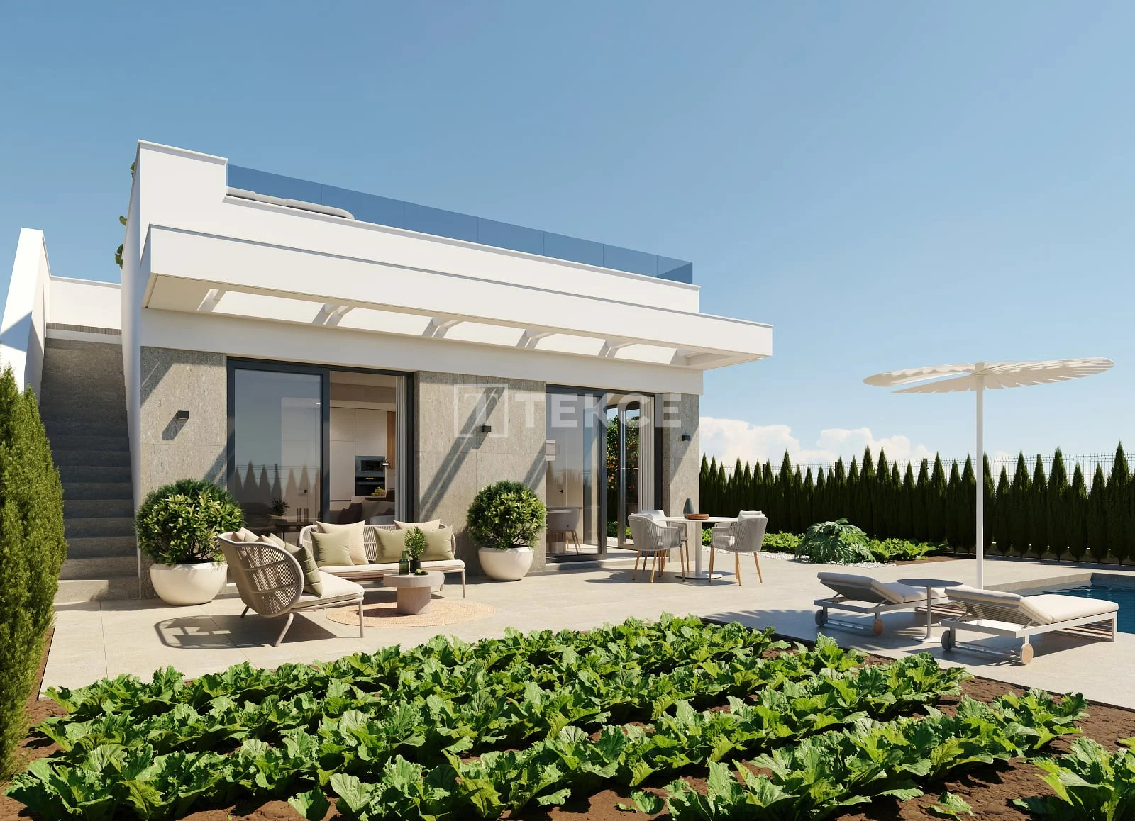 3-Bedroom Villa with Private Pool in Fuente-Alamo