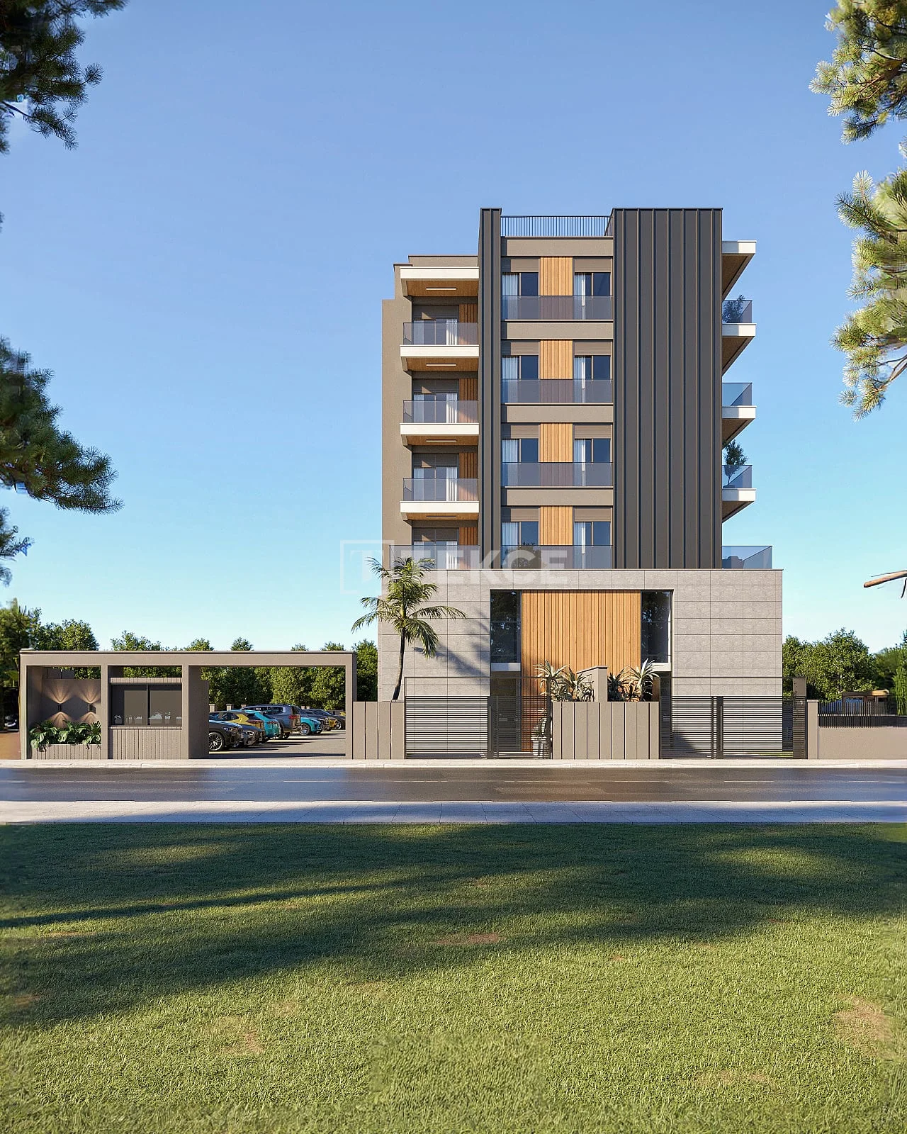 3-Bedroom Apartment with Shared Pool and Parking in Kepez, Antalya, photo 5