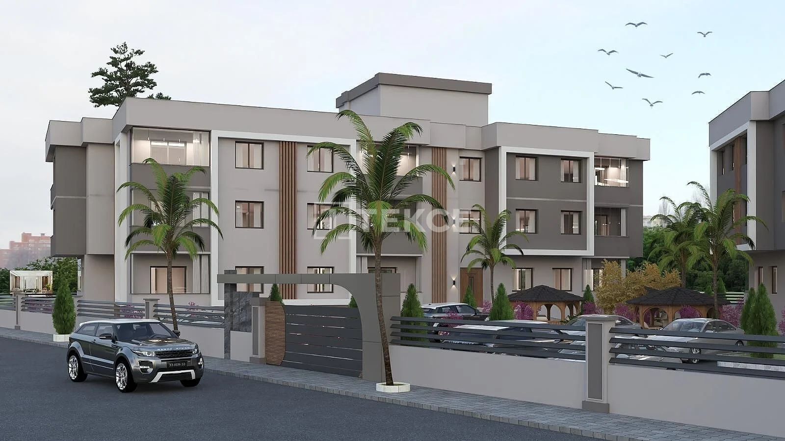 2-Bedroom Apartment in New Mersin Residential Complex