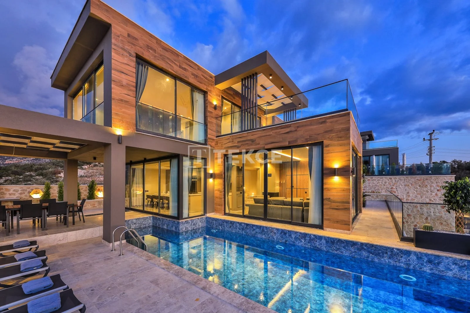 5-Bedroom Villa with Private Pool and Sea View in Kas, Antalya, photo 2