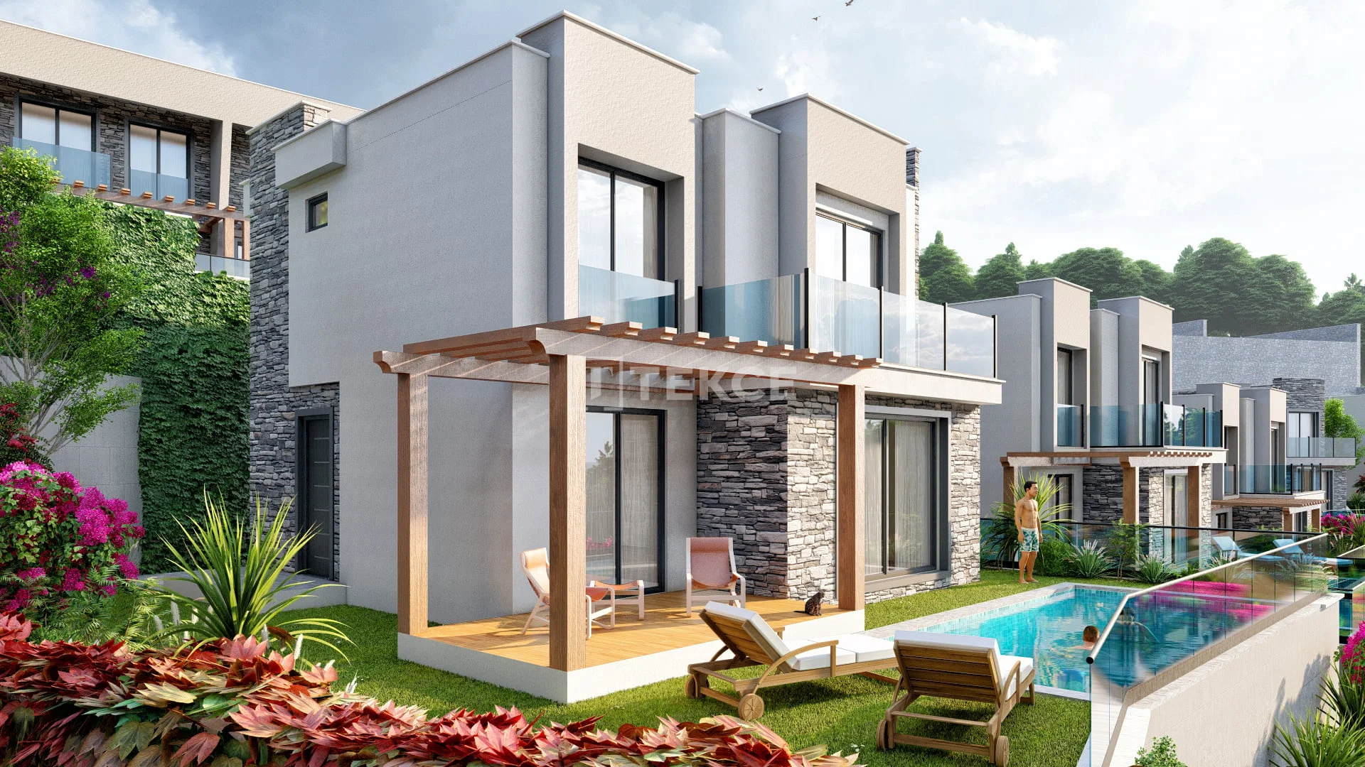 4-Bedroom Villa with Private Pool in Milas, Turkey