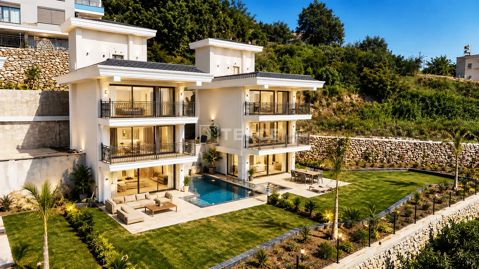3-Bedroom Villa with Private Pool and Garden in Alanya, photo 2