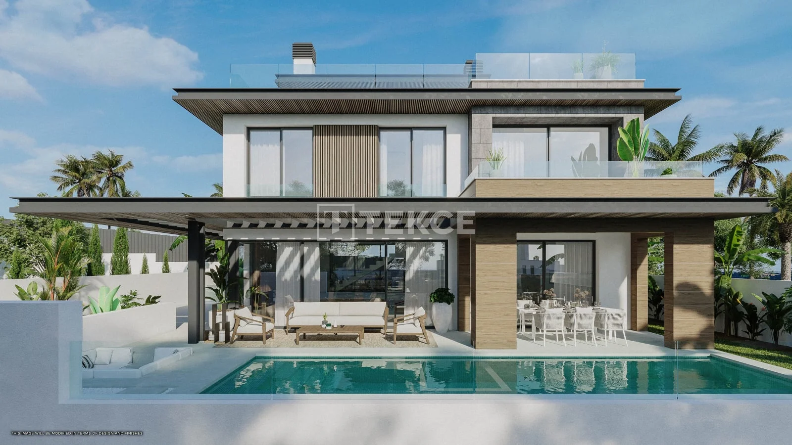 4-Bedroom Villa with Sea View and Private Pool in Mijas