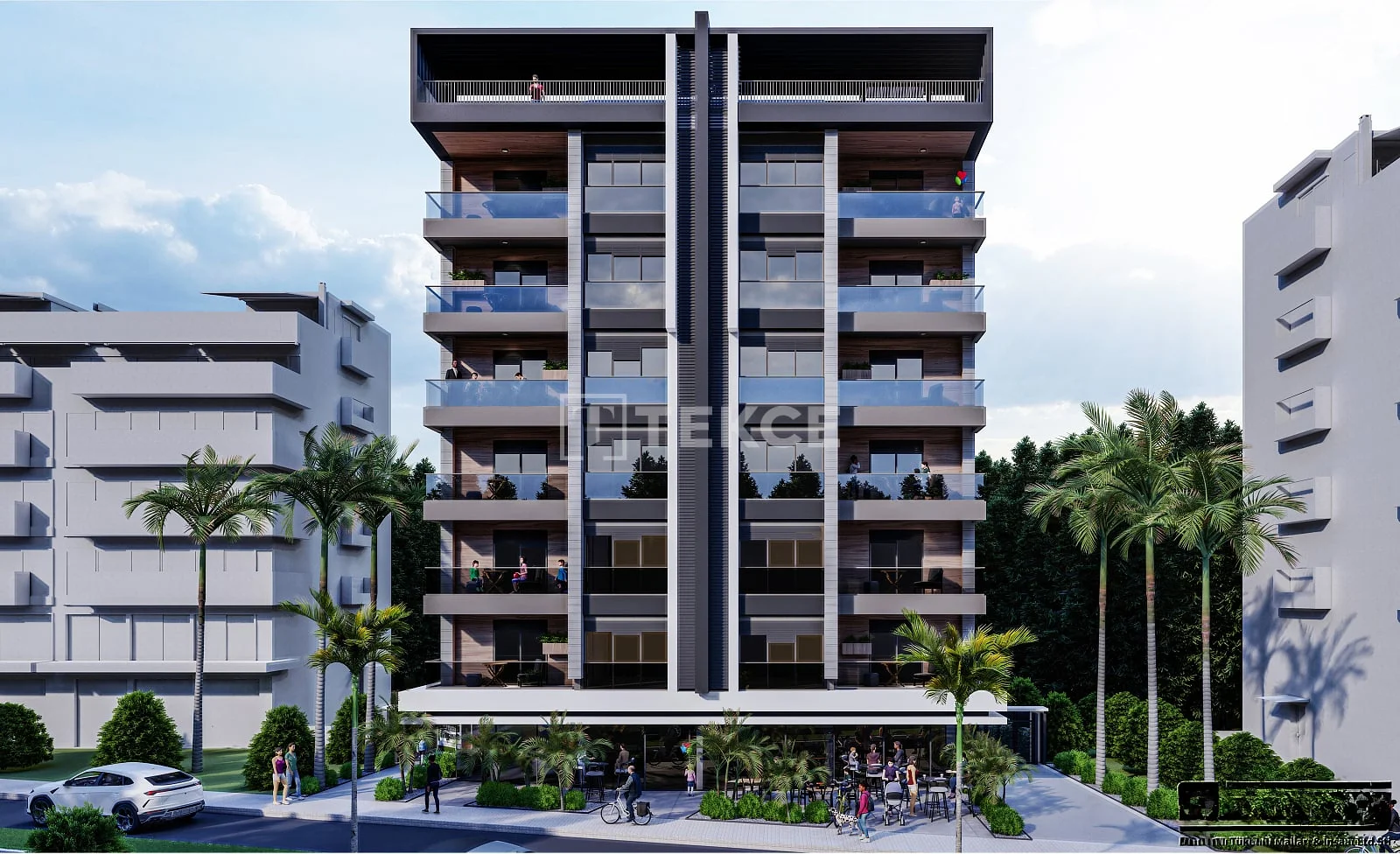 5-Bedroom Apartment with Fitness Center in Muratpasa, Antalya