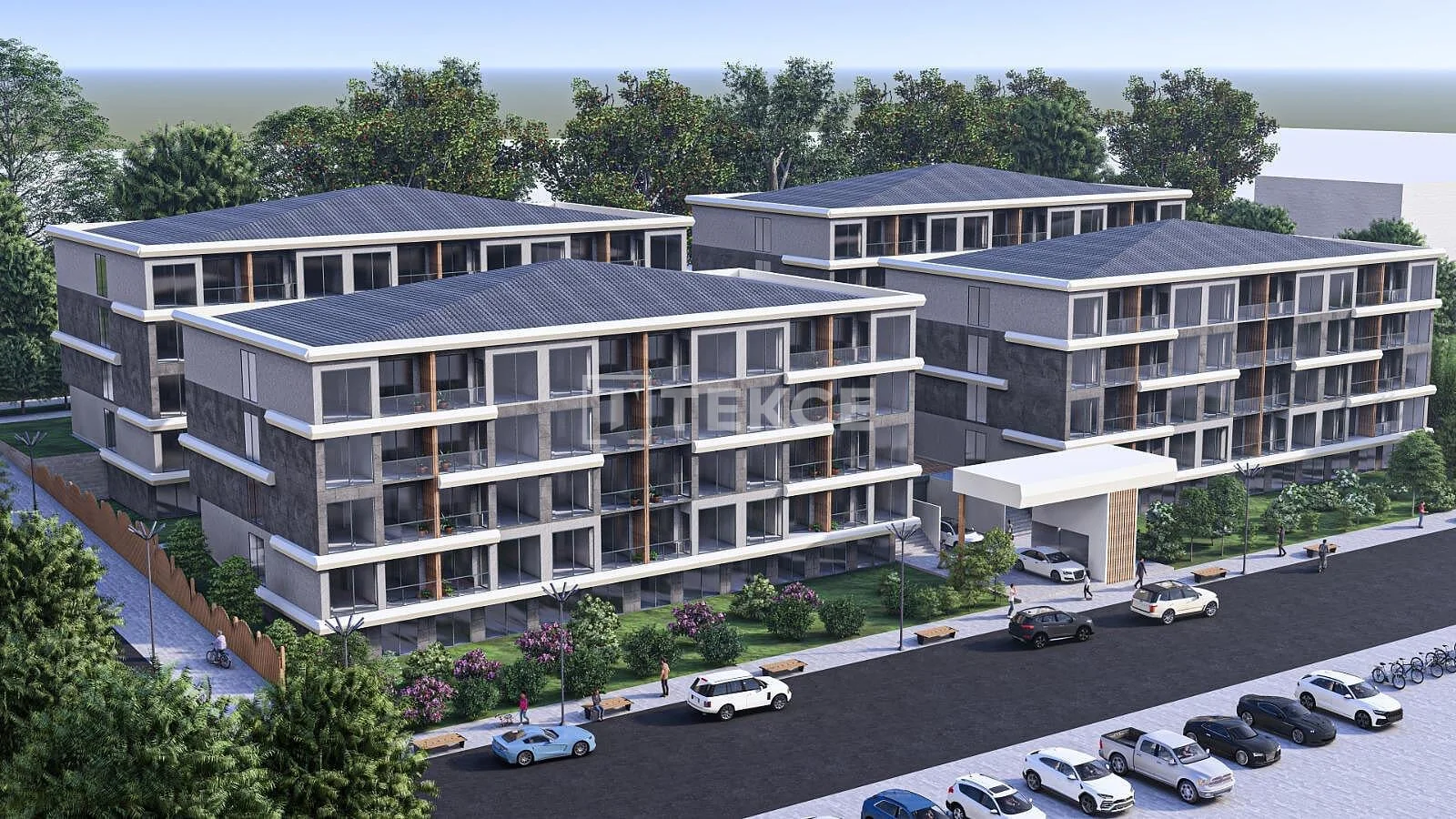 2-Bedroom Apartment with Sea View in Ciftilikköy, photo 2