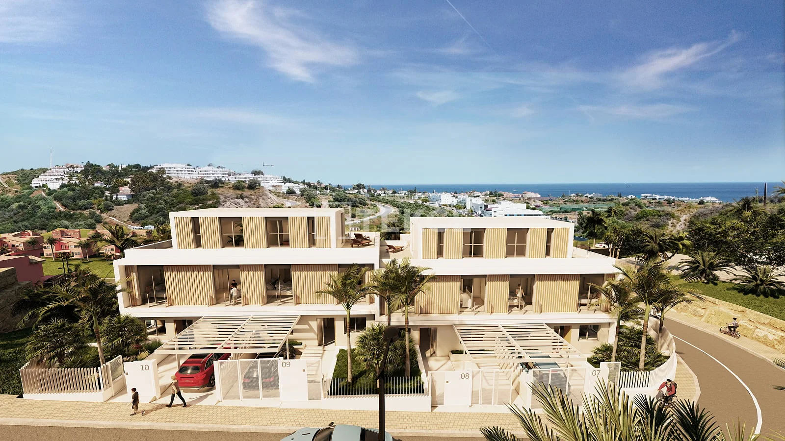 4-Bedroom Villa with Sea and Golf Views in Estepona