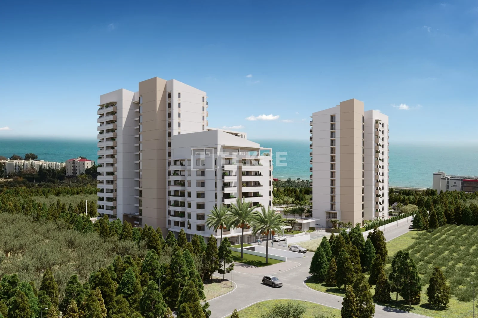 1-Bedroom Apartment with Sea View in Mersin, photo 2