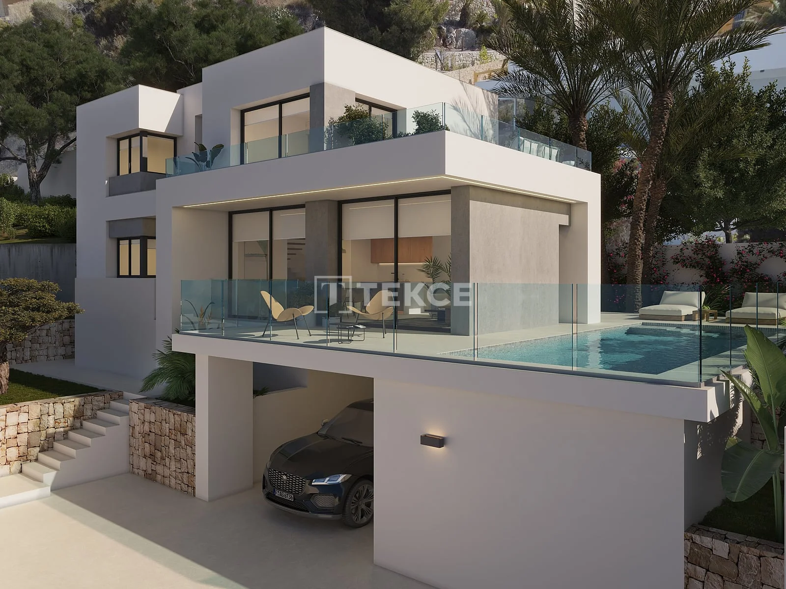 3-Bedroom Villa with Sea View in Benitachell, Spain
