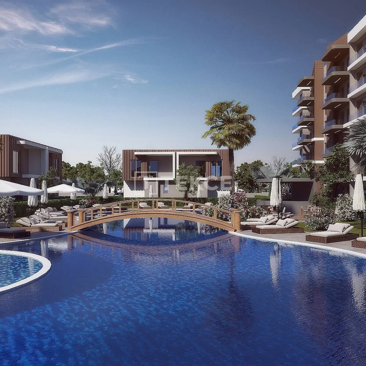 2-Bedroom Apartment with Private Pool in Aksu, Antalya