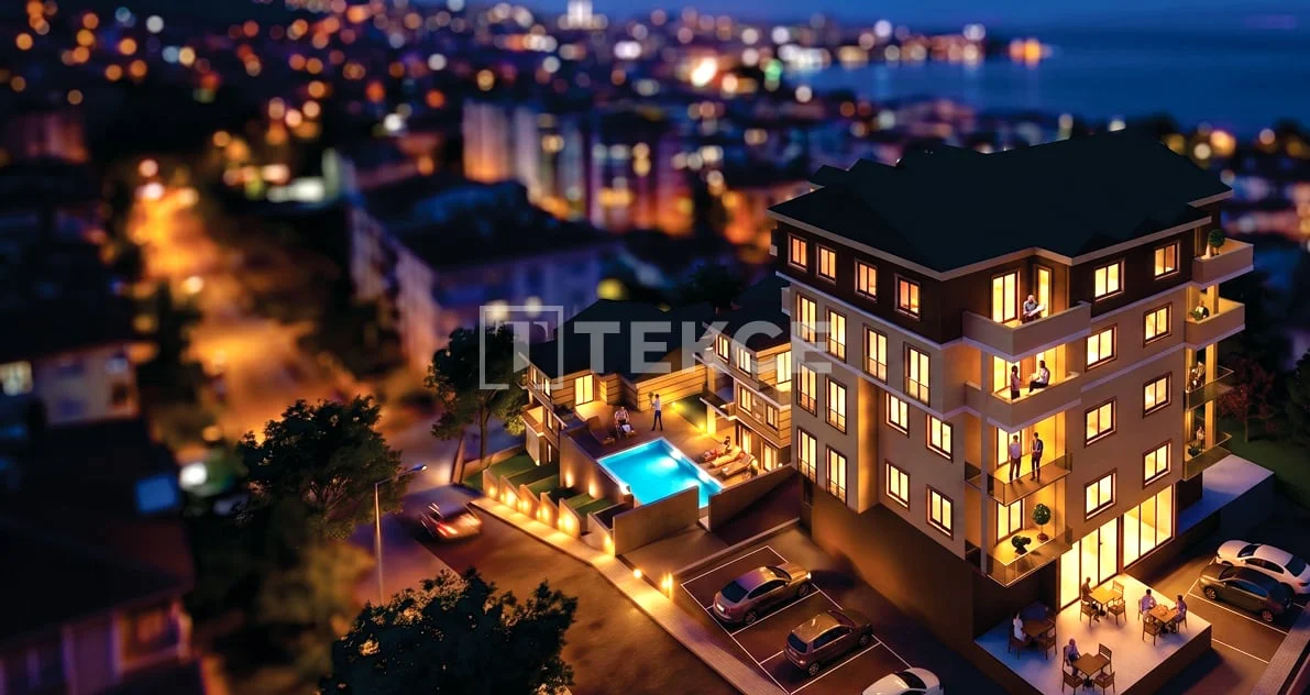 3-Bedroom Duplex Apartment with Sea View in Mudan, Turkey