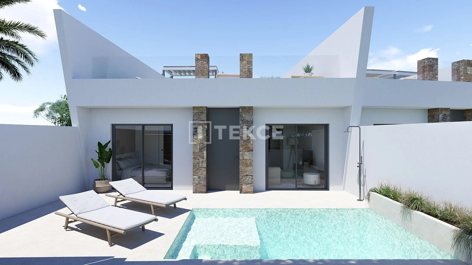 2-Bedroom Townhouse with Private Pool in Torre Pacheco