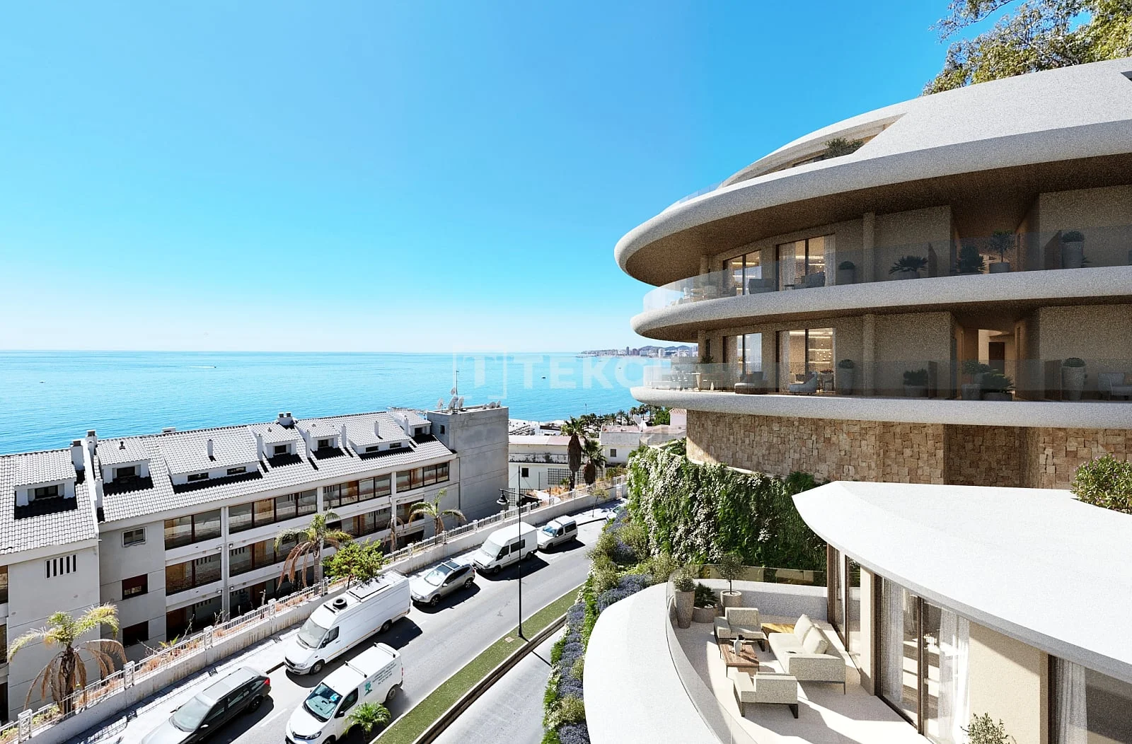 3-Bedroom Apartment with Sea View in Fuengirola