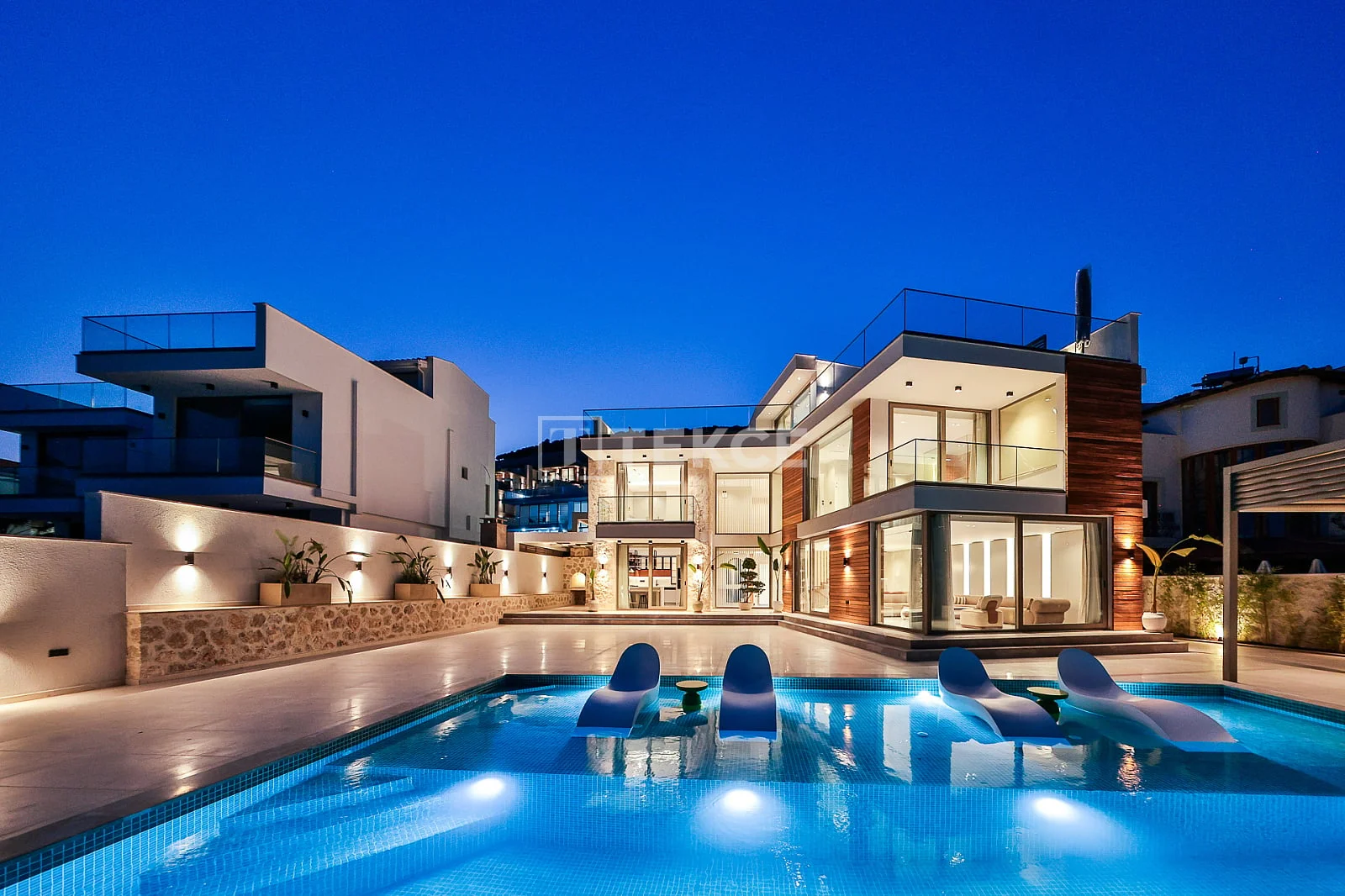 5-Bedroom Villa with Panoramic Sea View in Kas, Antalya, photo 4