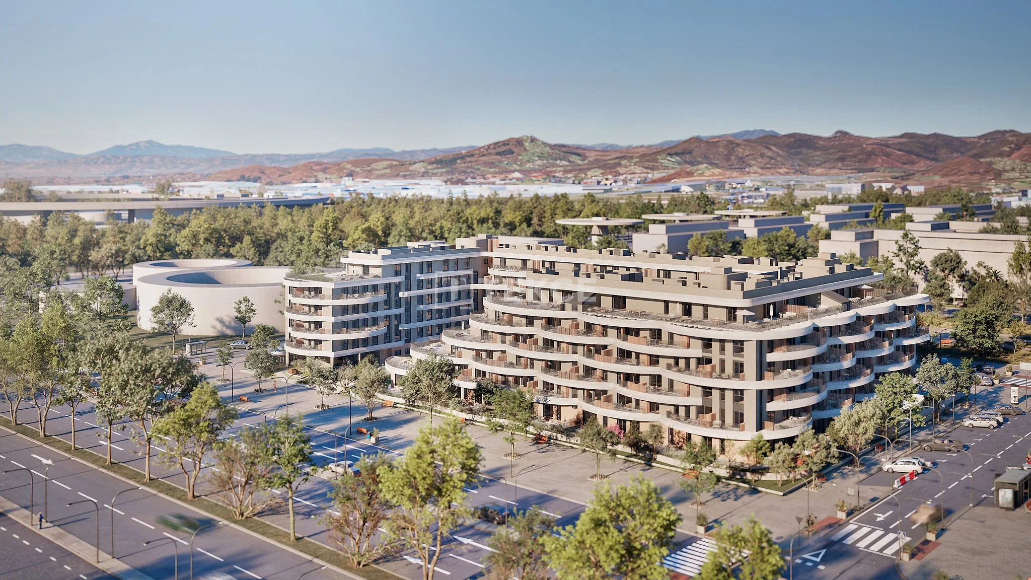 4-Bedroom Penthouse with City View in Malaga