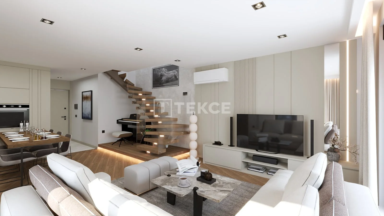 2-Bedroom Duplex Apartment with Shared Pool in Muratpasa, Antalya, photo 5