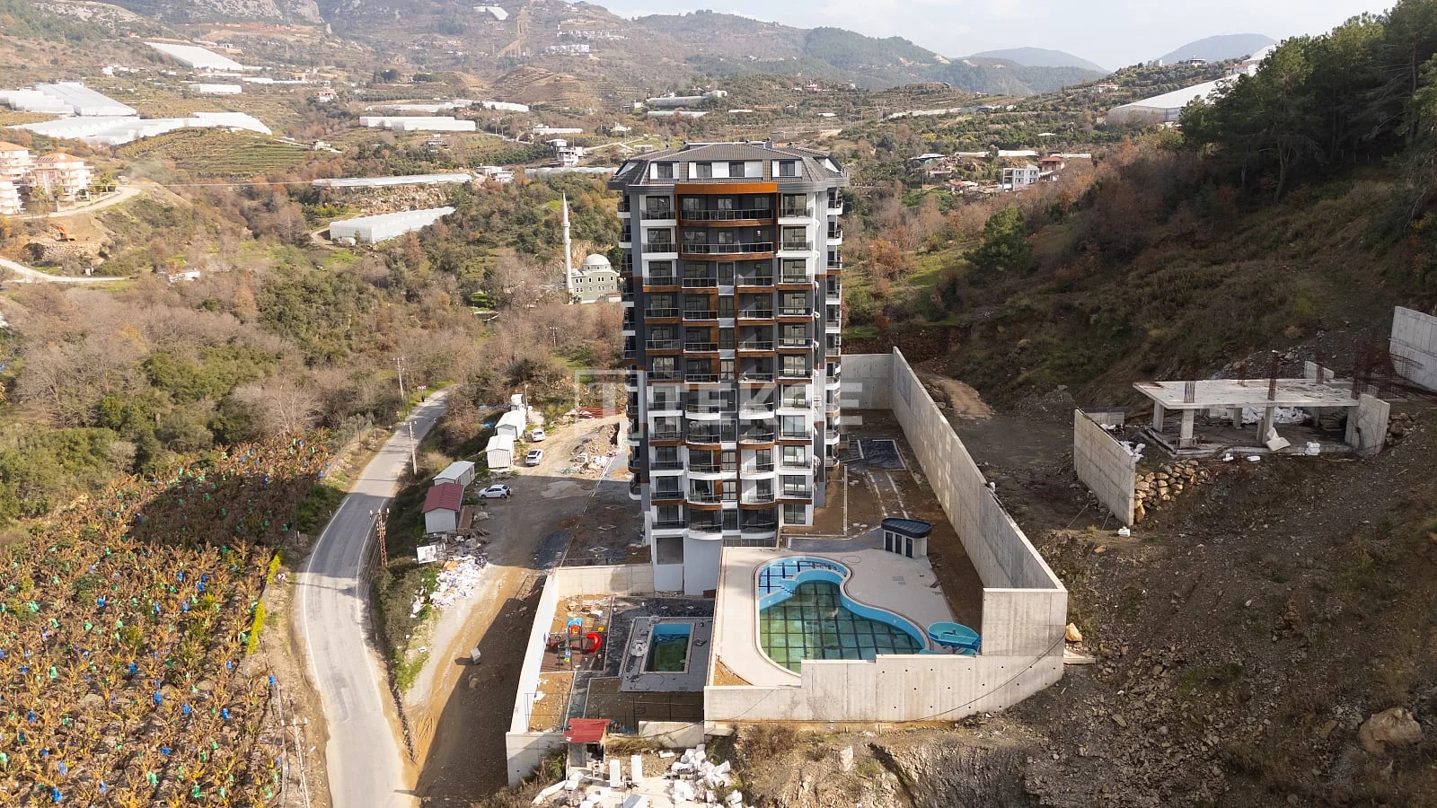 1-Bedroom Apartment with Mountain and City Views in Mahmutlar, Alanya, photo 3