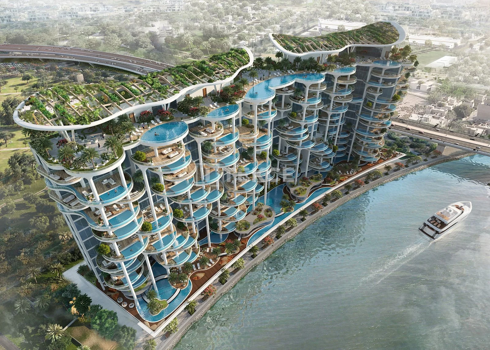 3-Bedroom Apartment with Private Pool in Al Safa, Dubai