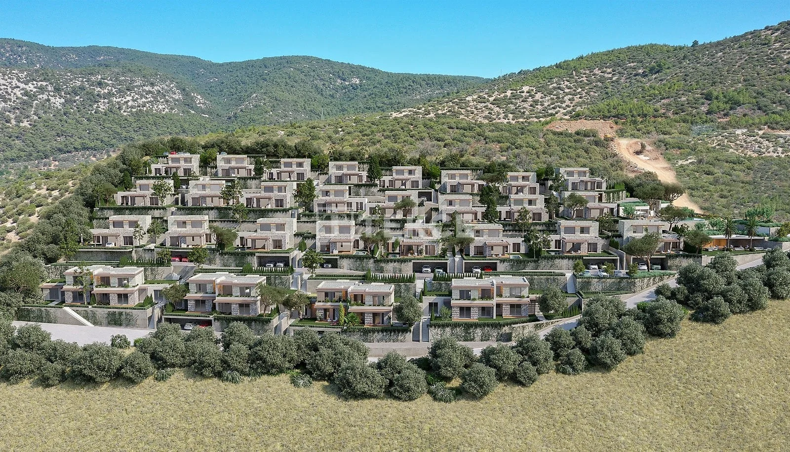 3-Bedroom Apartment with Sea View and Private Garden in Bodrum, photo 4
