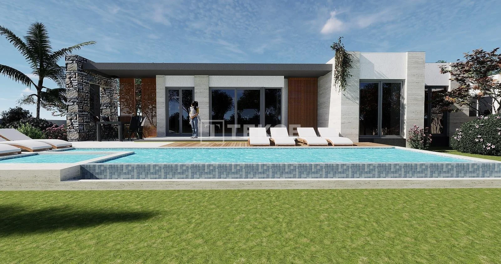 3-Bedroom Villa with Private Pool and Garden in Bodrum