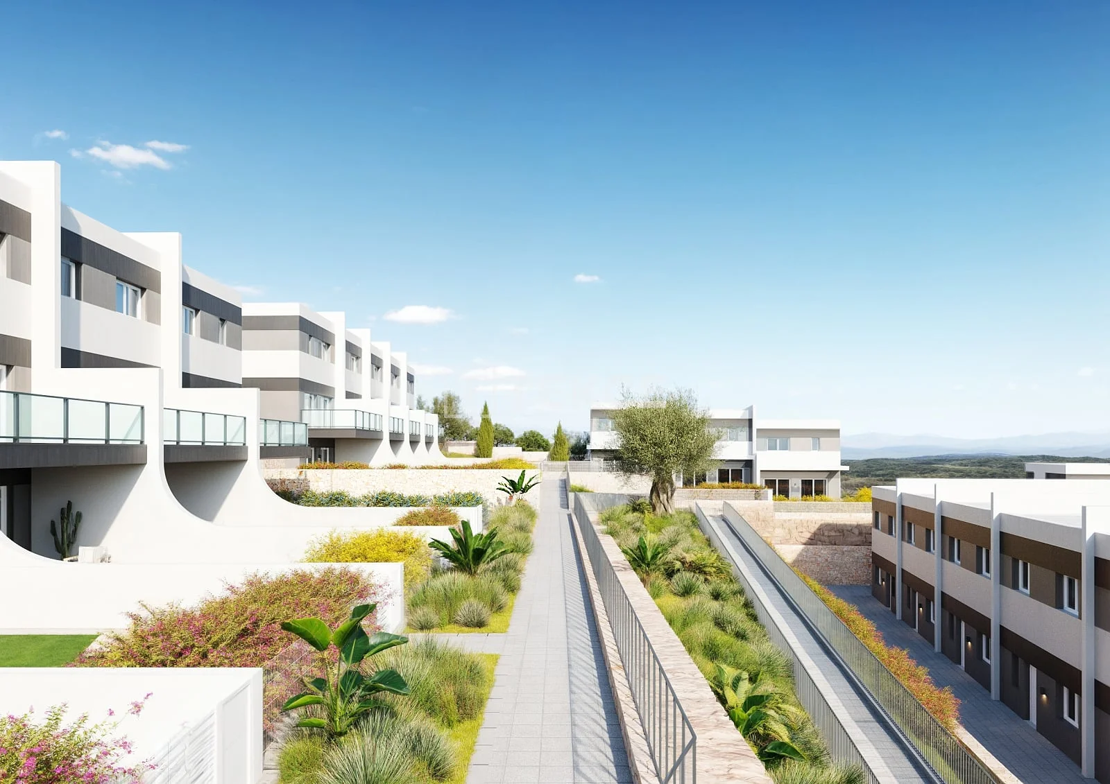 3-Bedroom Townhouses with Garden and Nature Views in Finestrat, photo 3