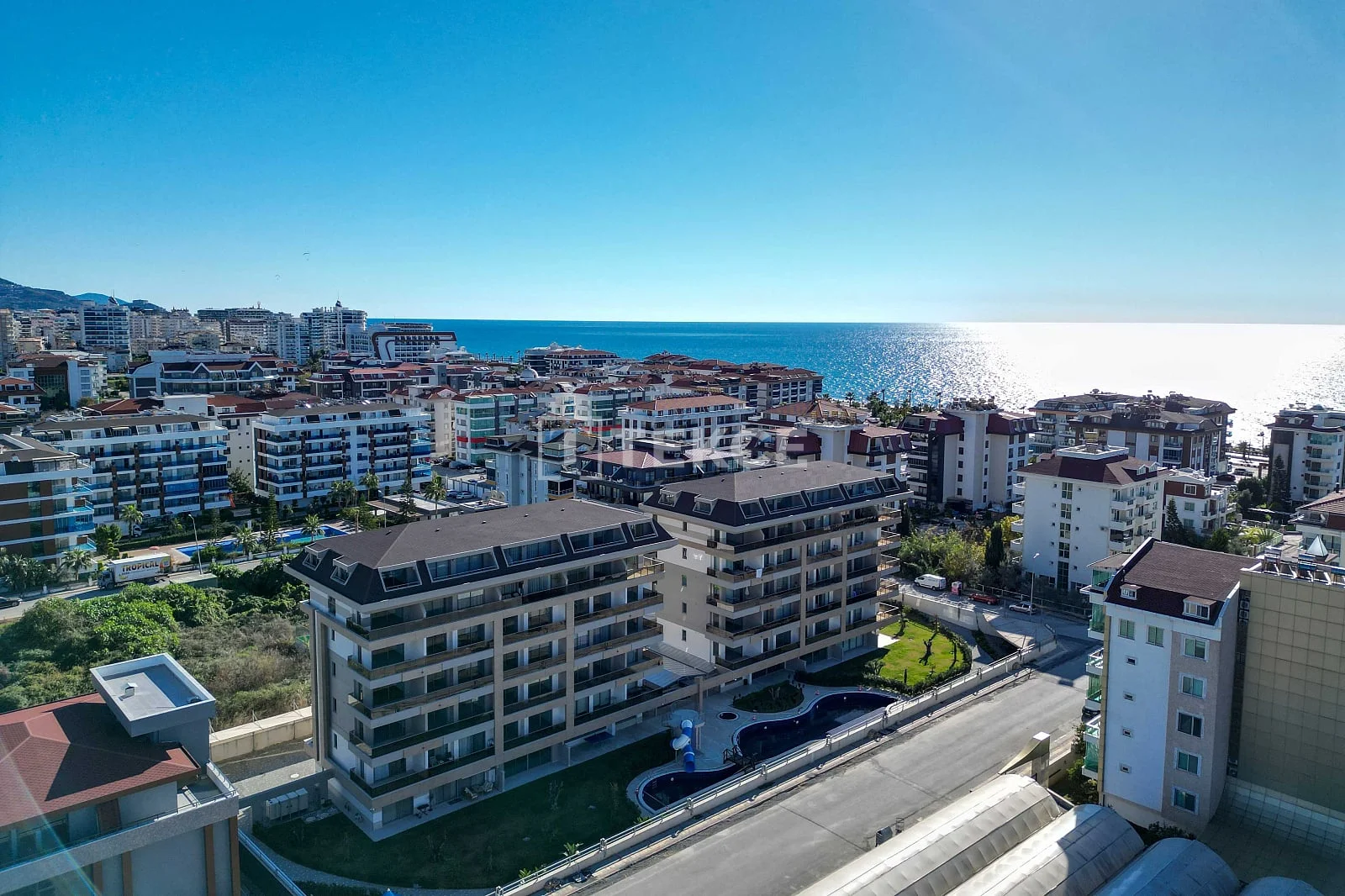 1-Bedroom Apartment with Sea View in Kestel, Alanya