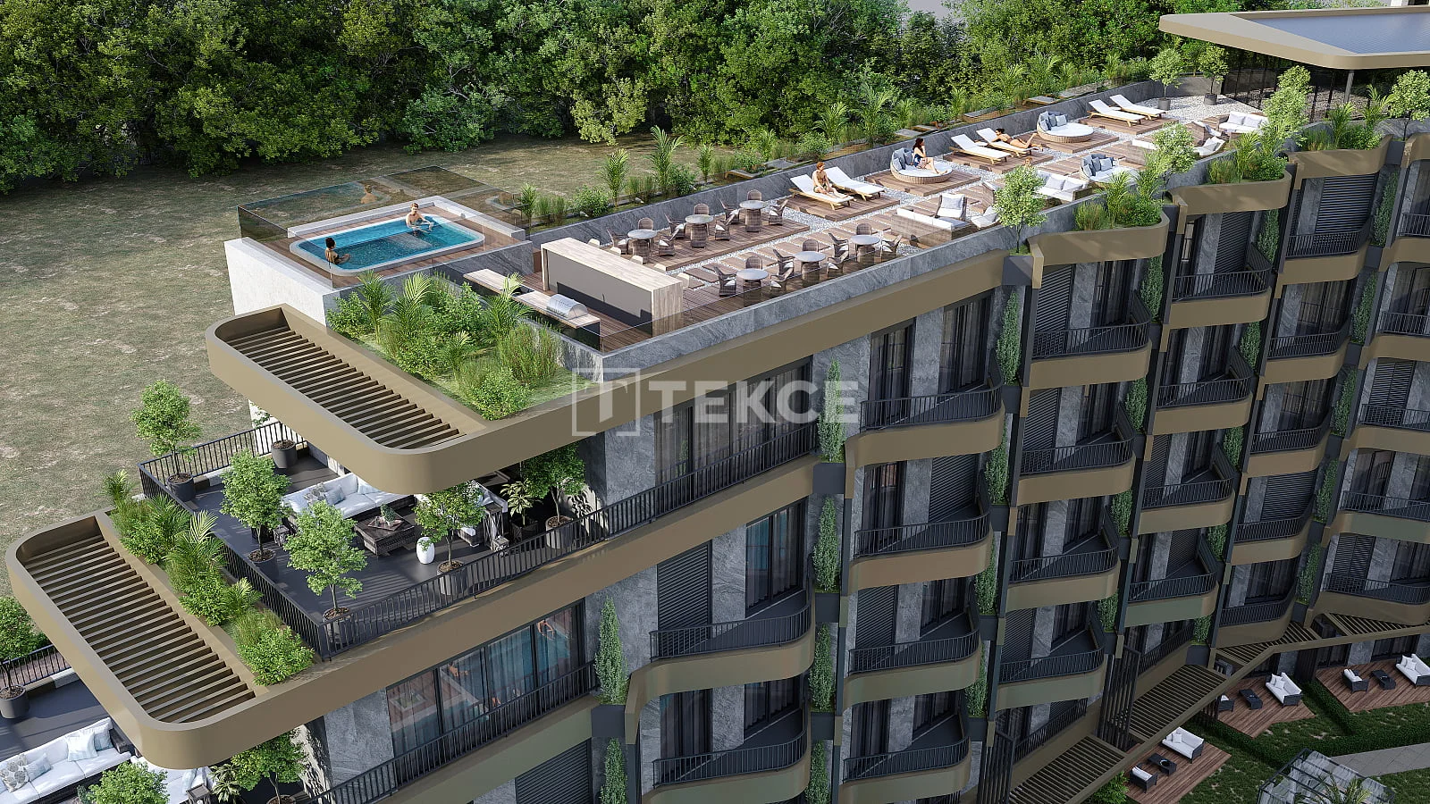2-Bedroom Apartment with Sea View in Muratpasa, Antalya, photo 2
