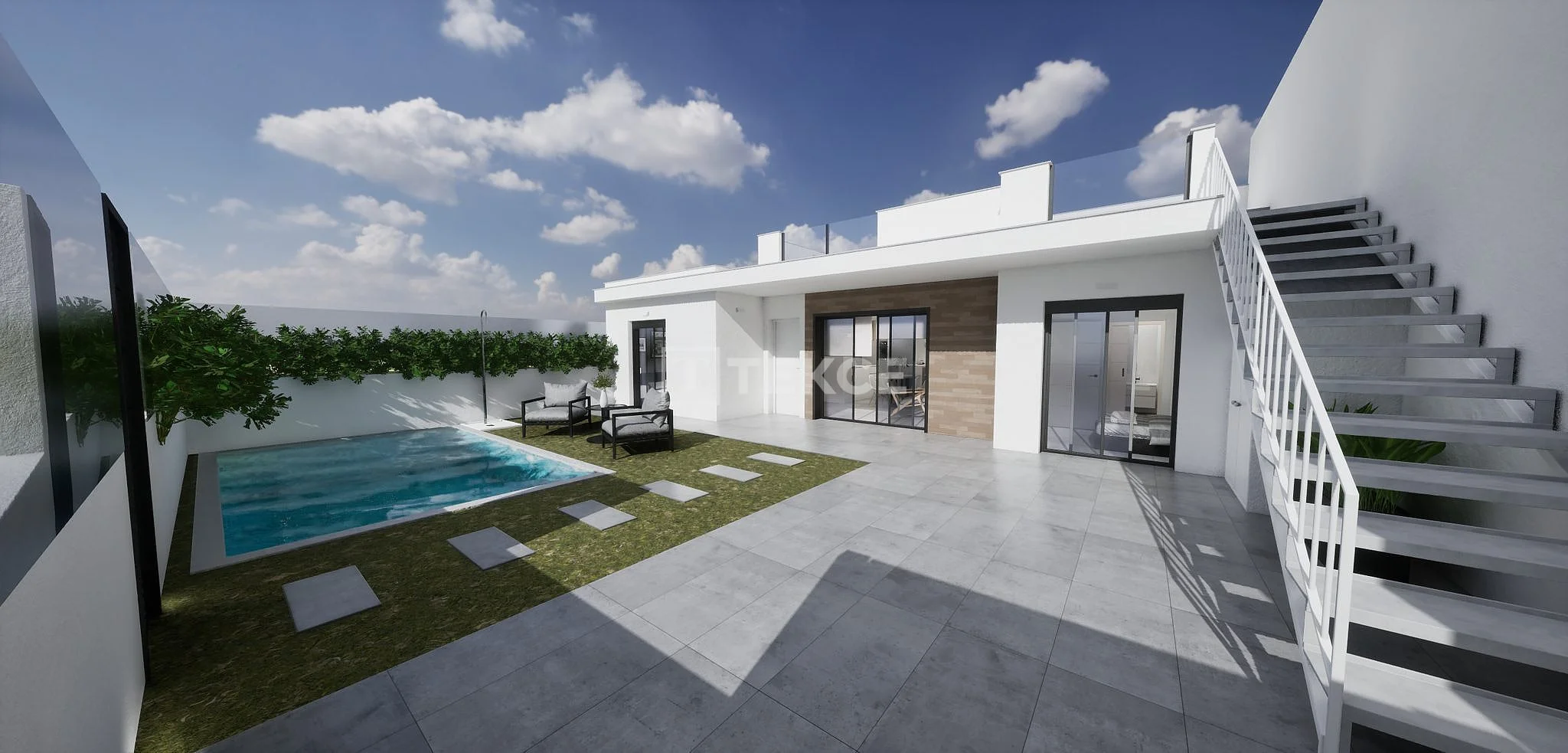 3-Bedroom Villa with Private Pool and Garden in Torre-Pacheco