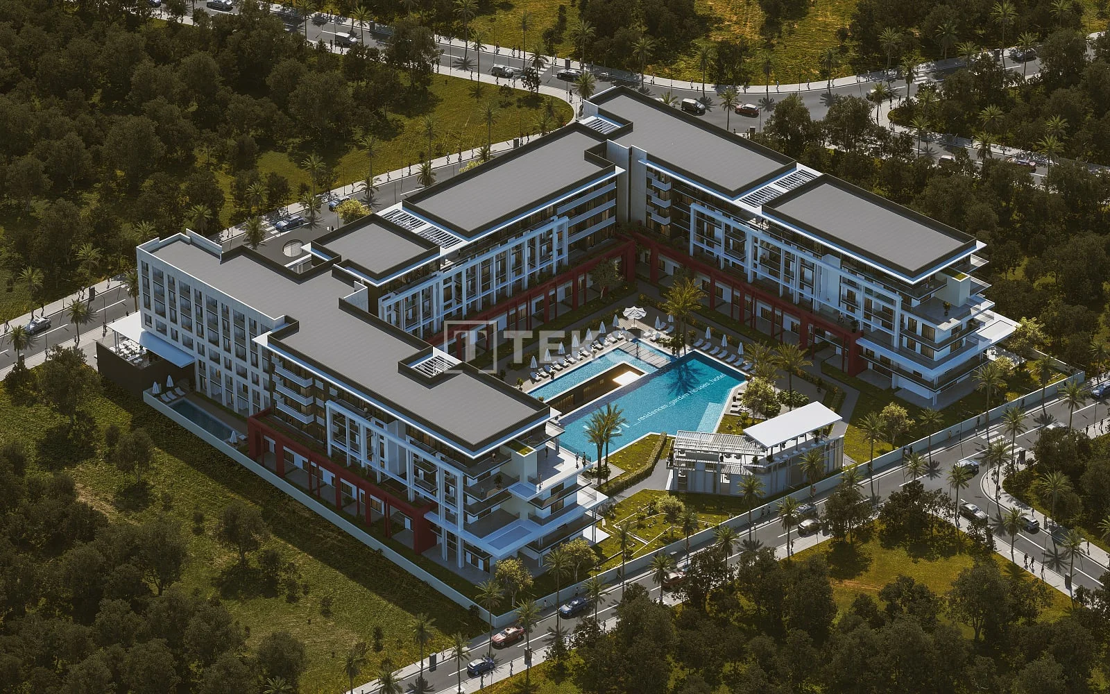 1-Bedroom Apartment with Pool in Kepez, Antalya, photo 4
