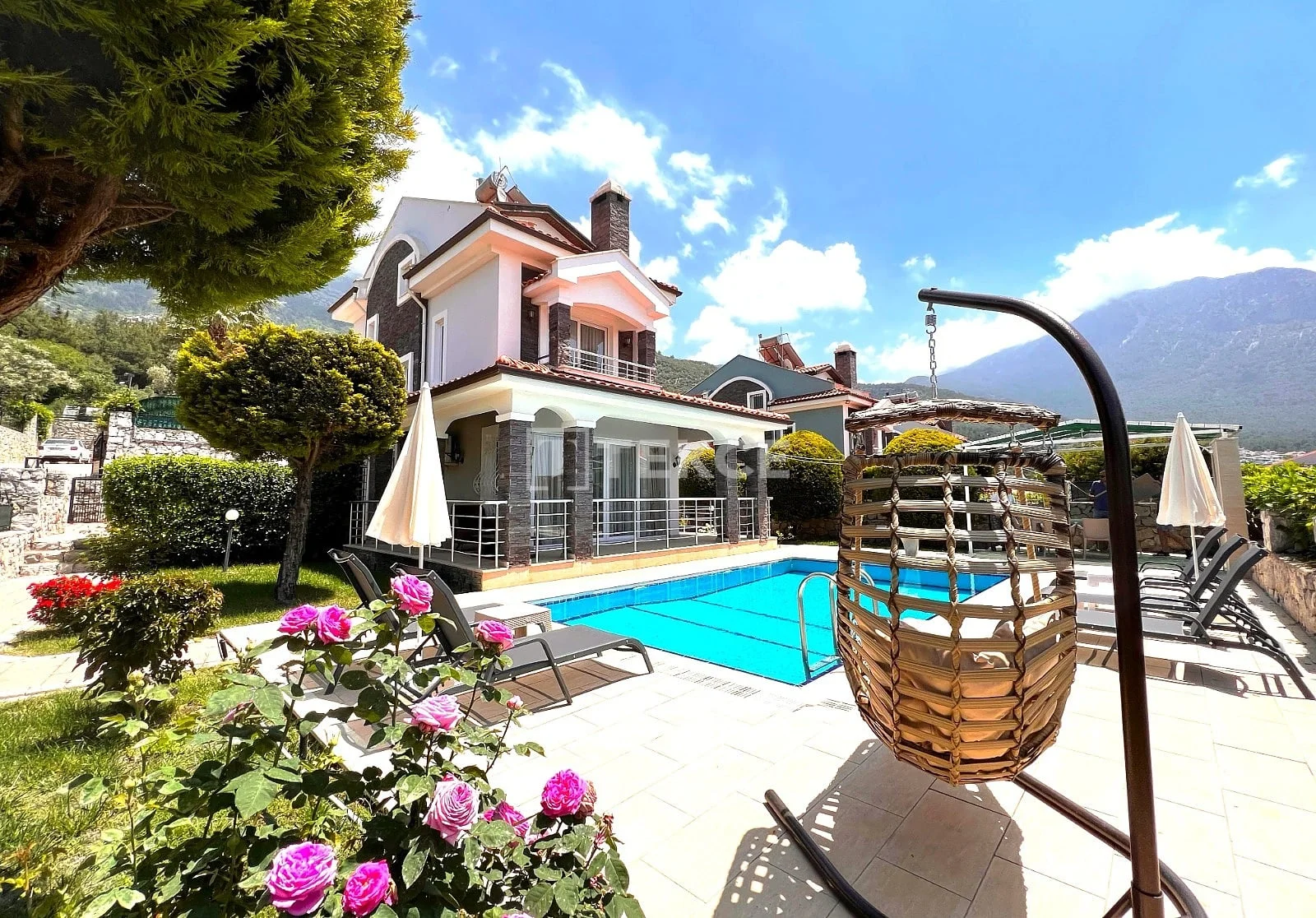 3-Bedroom Villa with Private Pool and Mountain Views in Fethiye