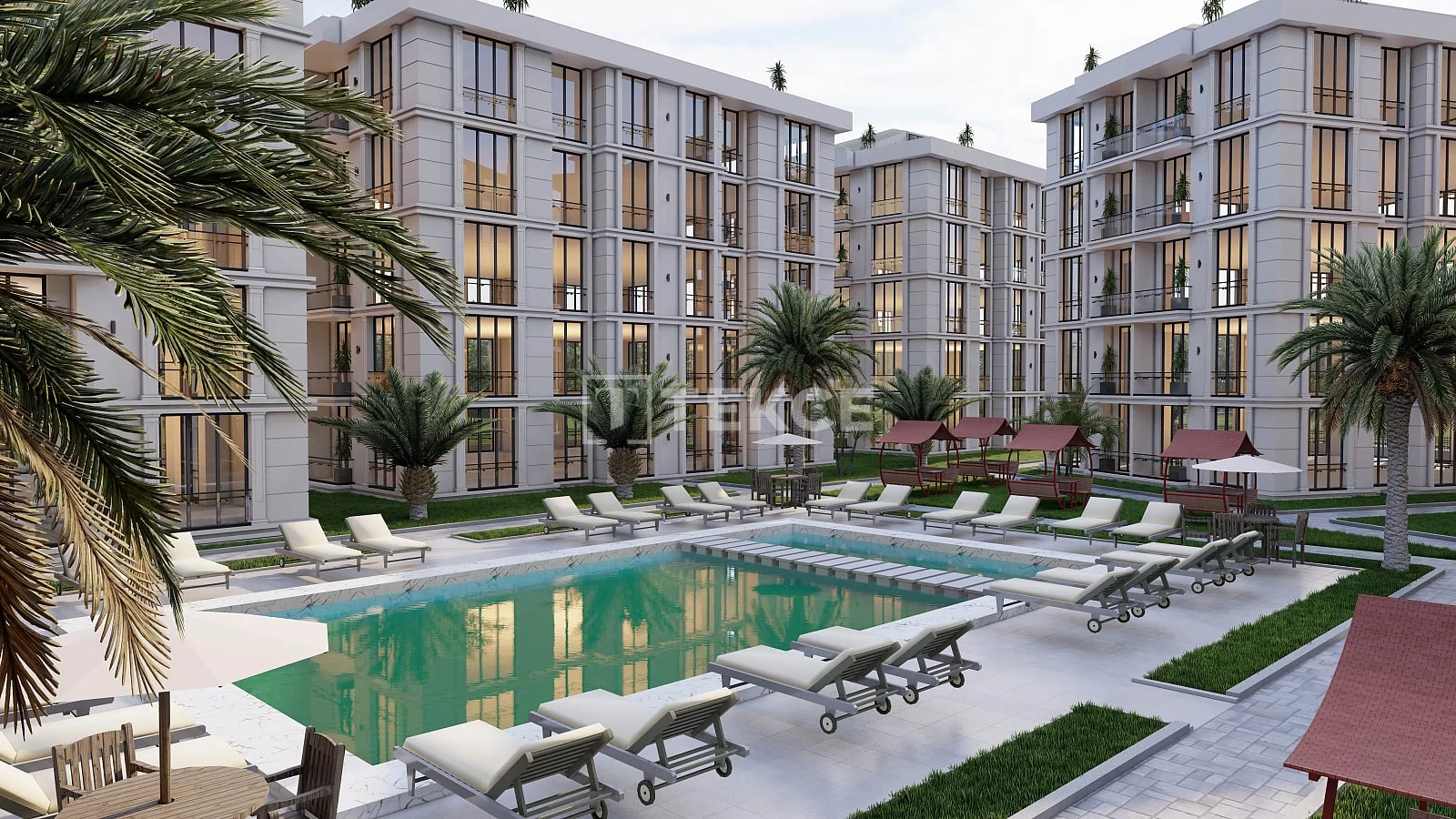 2-Bedroom (2+1) Apartment with Sea View in Buyukcekmece, Istanbul