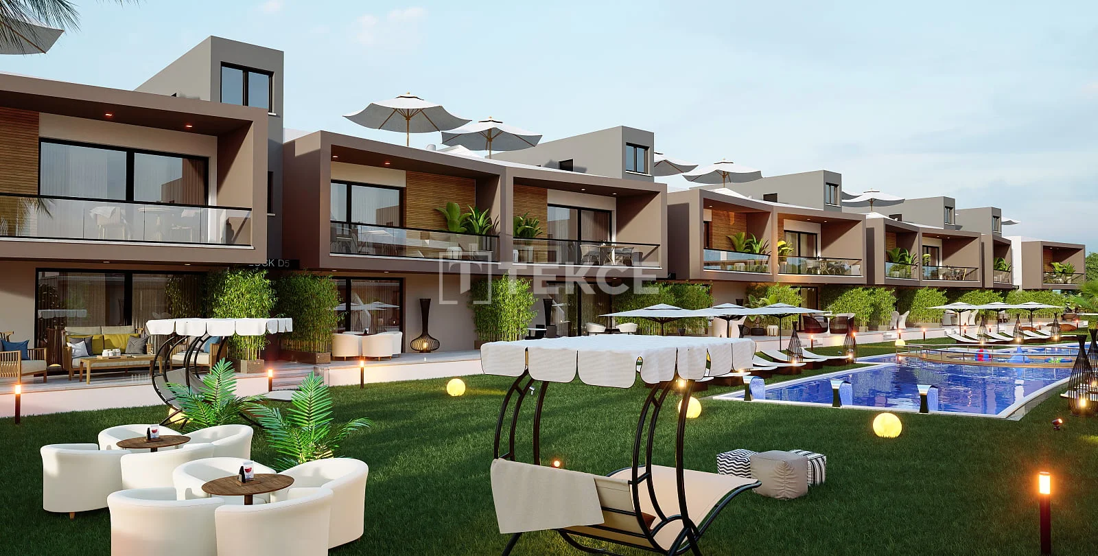 1-Bedroom Penthouse with Balcony and Terrace in Iskele, Northern Cyprus