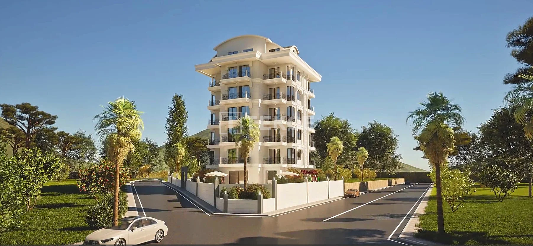 1-Bedroom Apartment with Sea and City Views in Avsallar, Alanya, photo 2