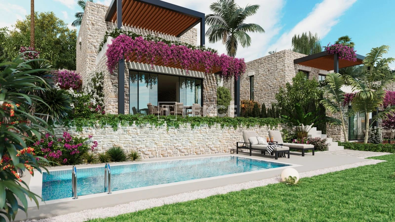 3-Bedroom Villa with Sea View in Bodrum, photo 4