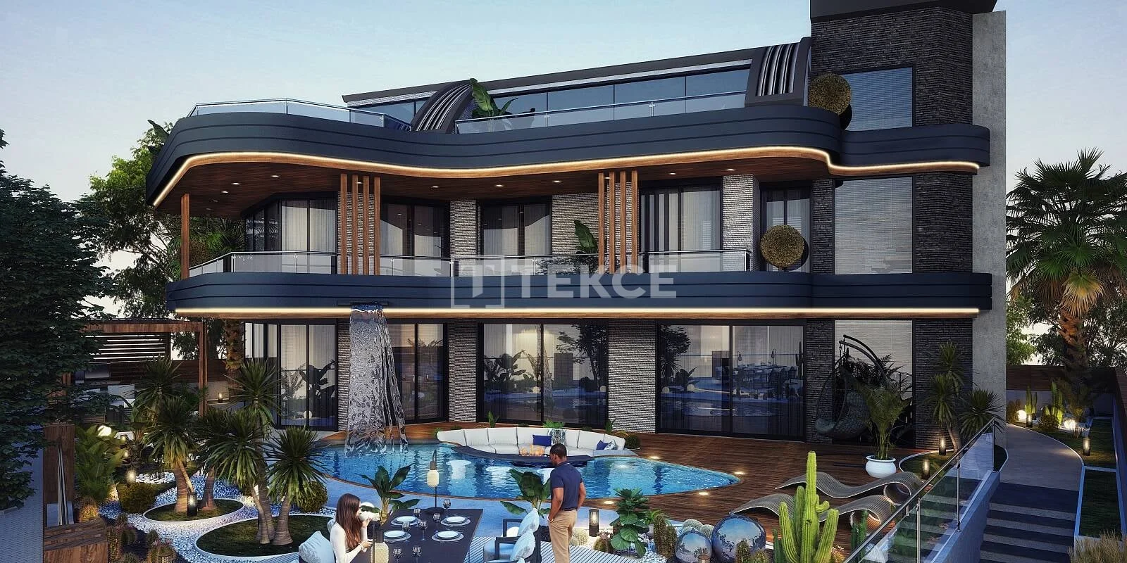 5-Bedroom Villa with Private Pool in Kargicak