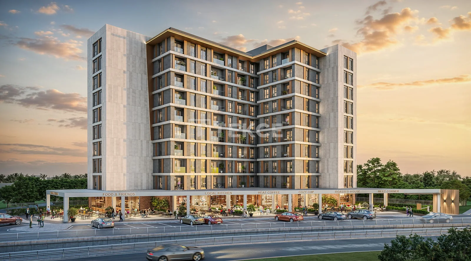 2-Bedroom Apartment with Balcony and Terrace in Zeytinburnu, Istanbul