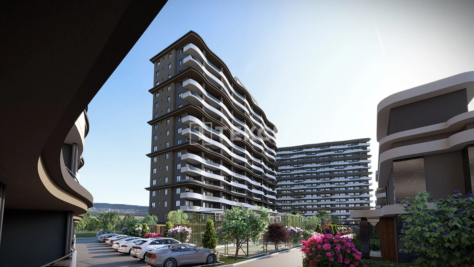 1-Bedroom Apartment with Sea and Mountain Views in Mersin