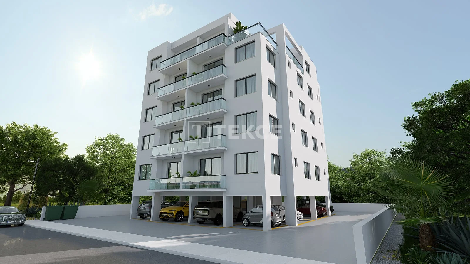 3-Bedroom Apartment with Sea View in Famagusta