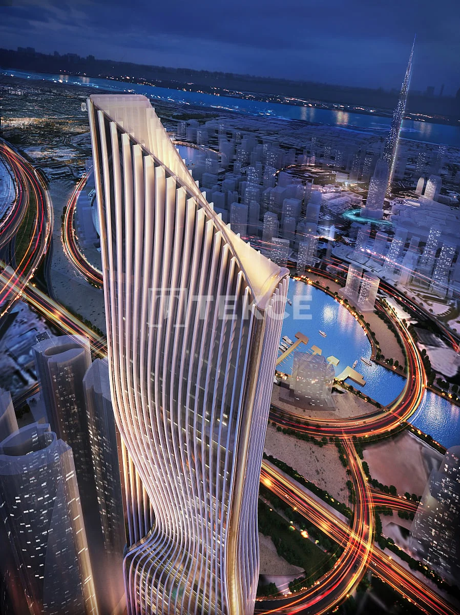 3-Bedroom Apartment with City and Sea Views in Business Bay, Dubai