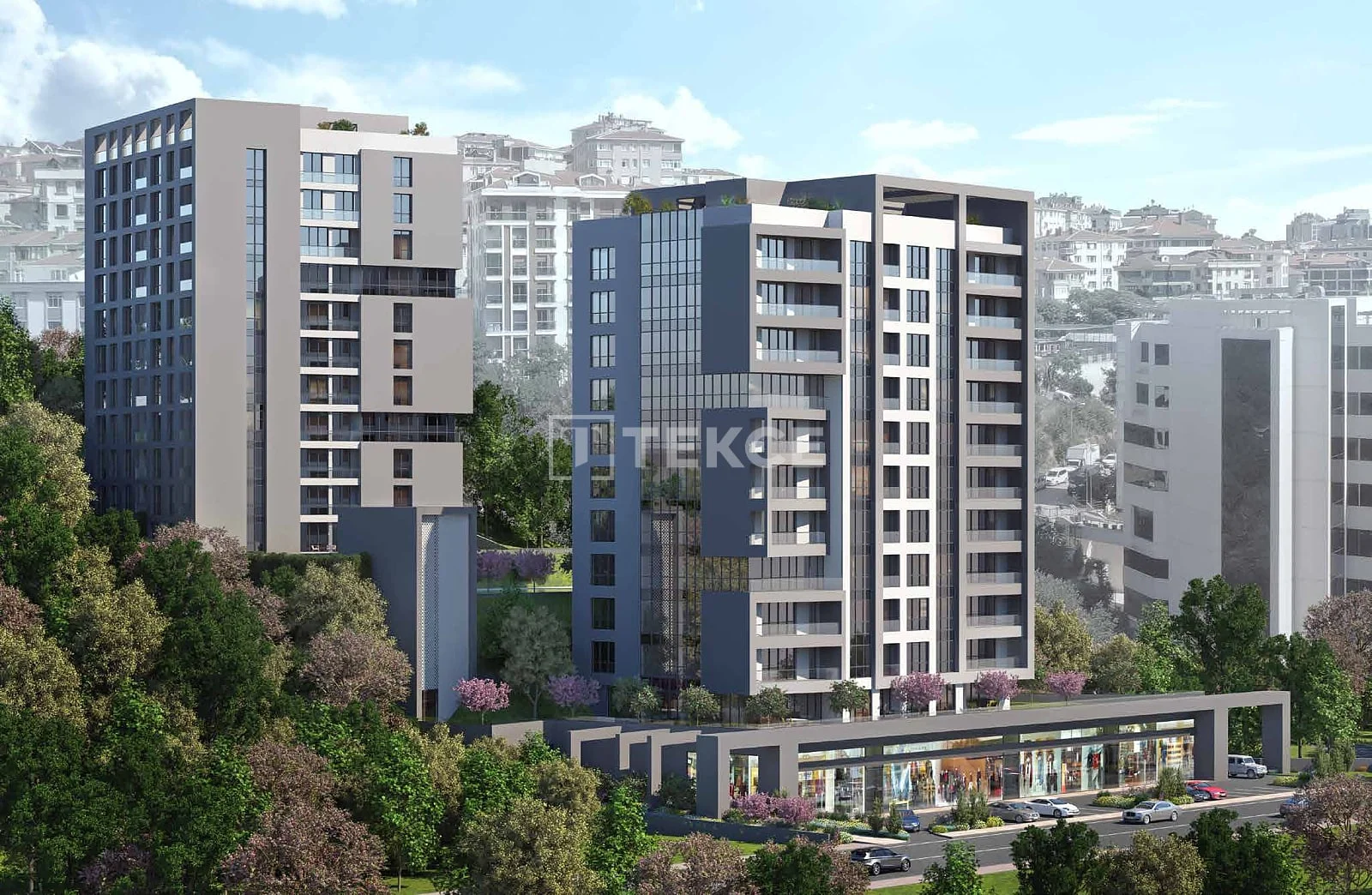 1-Bedroom Apartment with Bosphorus View in Sisli, Istanbul