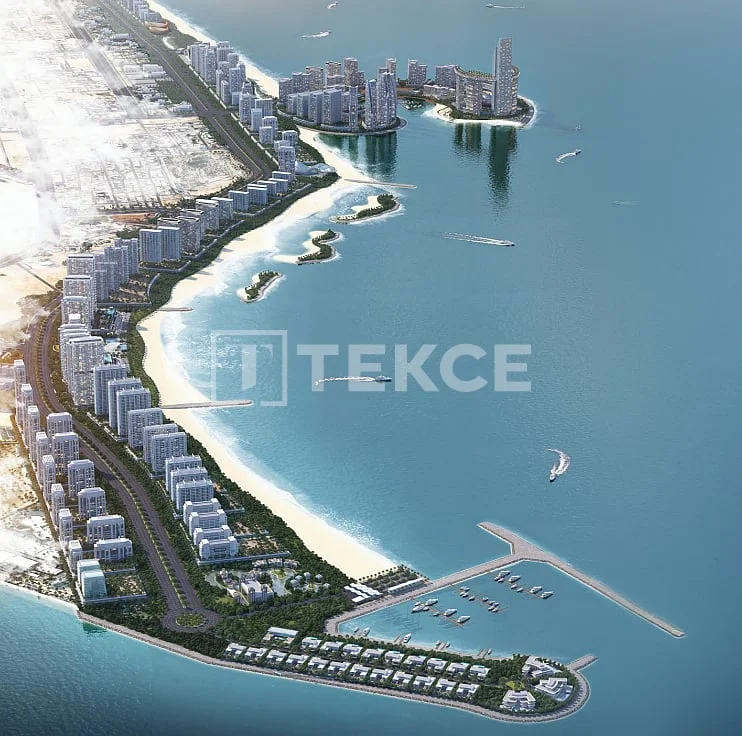3-Bedroom Beachfront Apartment with Sea and City Views in Umm Al Quwain, photo 5
