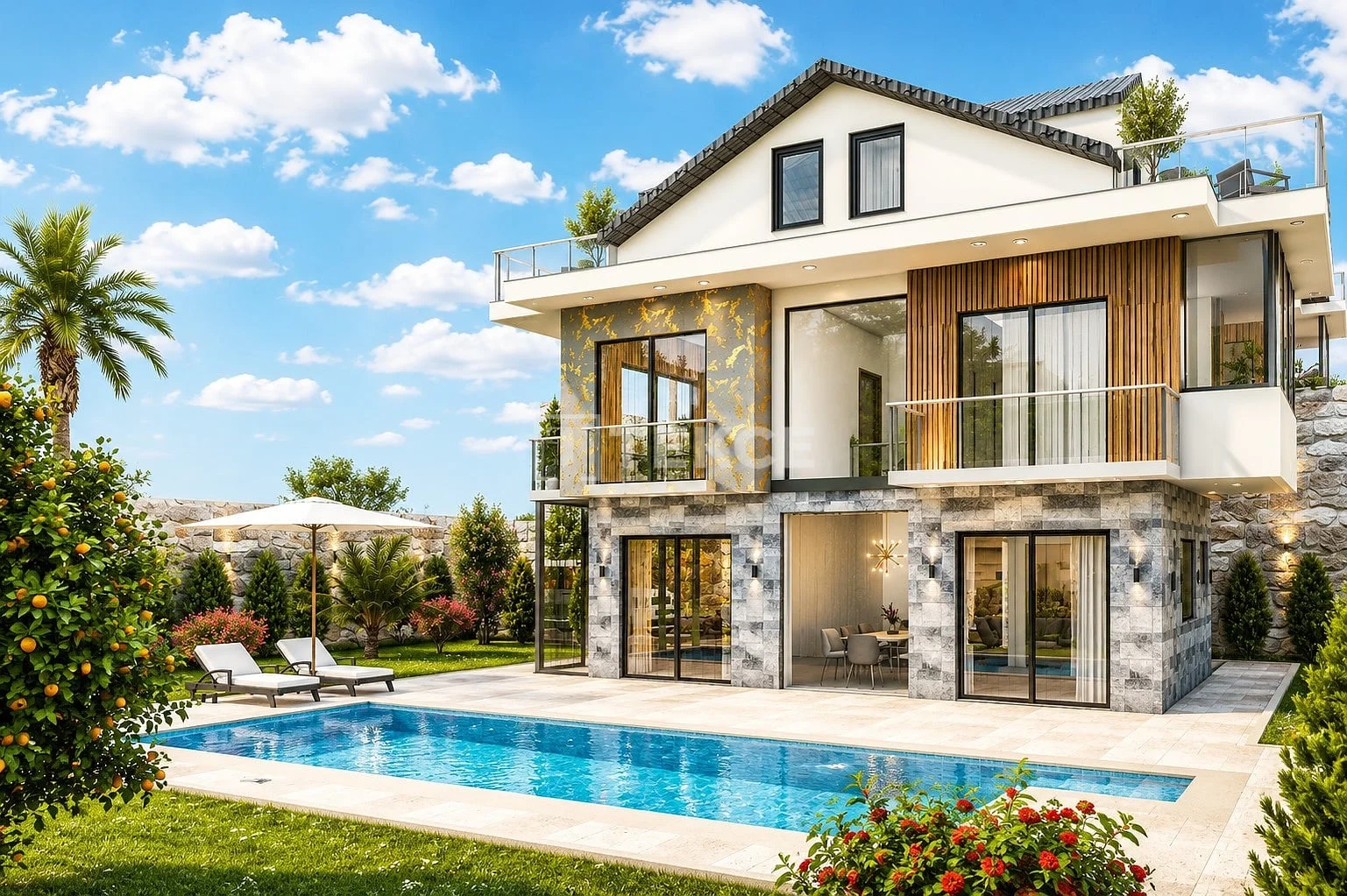 4-Bedroom Villa with Private Pool and Garden in Fethiye, photo 5